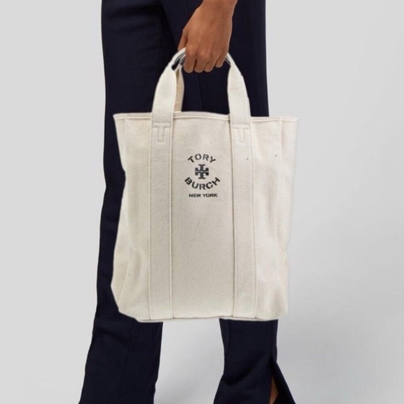 Tory Burch Canvas Tote - Picture 2 of 6